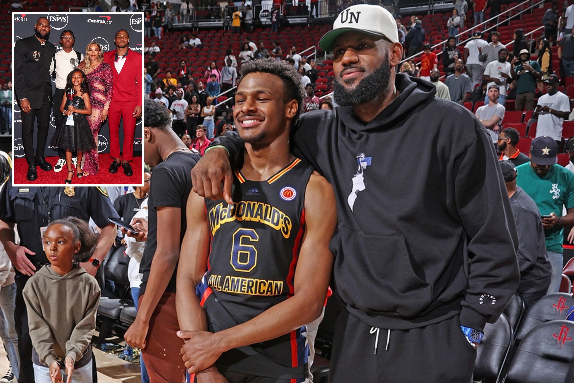 LeBron James' son comes back to life