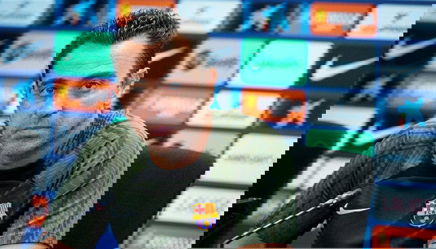 تشافي سيترك برشلونة