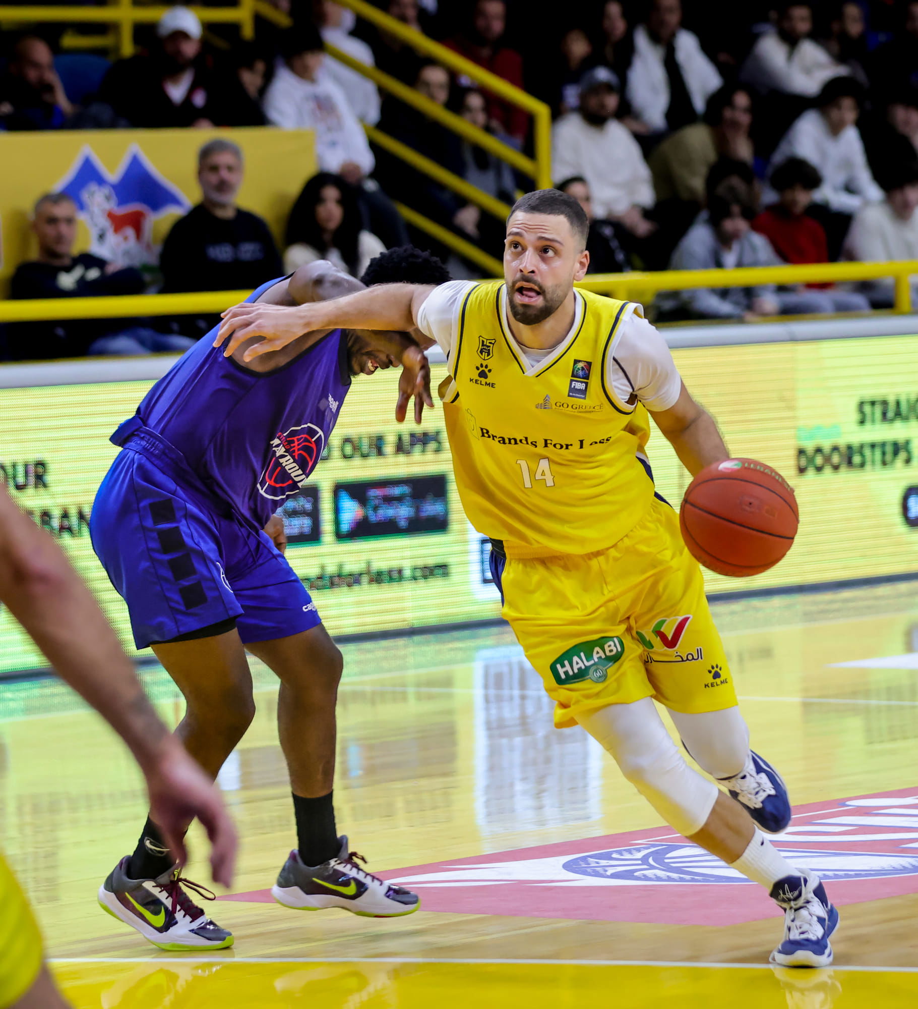 النادي الرياضي يكتسح ان اس اي في بطولة لبنان لكرة السلة