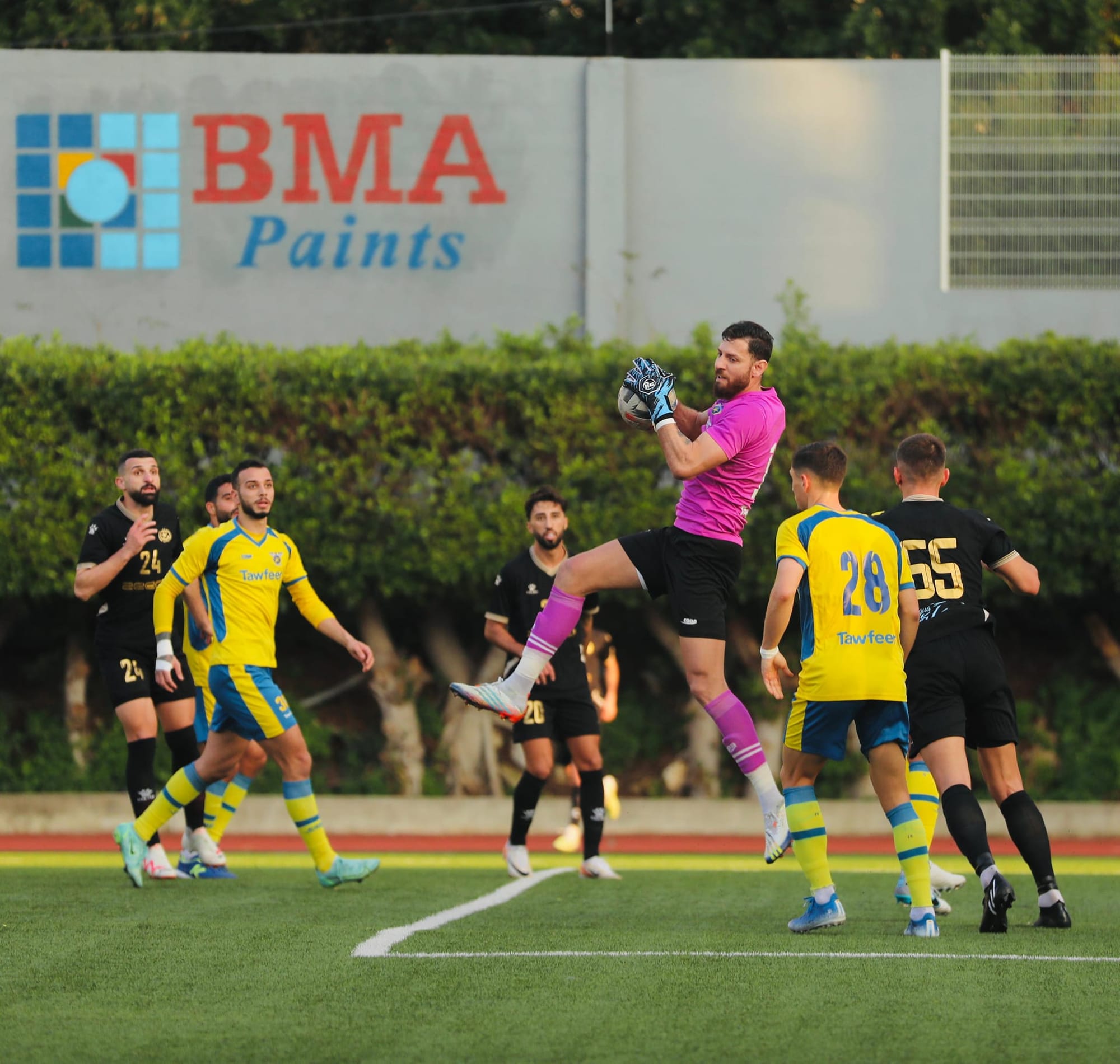 Al-Safa defeated Al-Najma and entered serious competition for the Lebanese Football Championship title