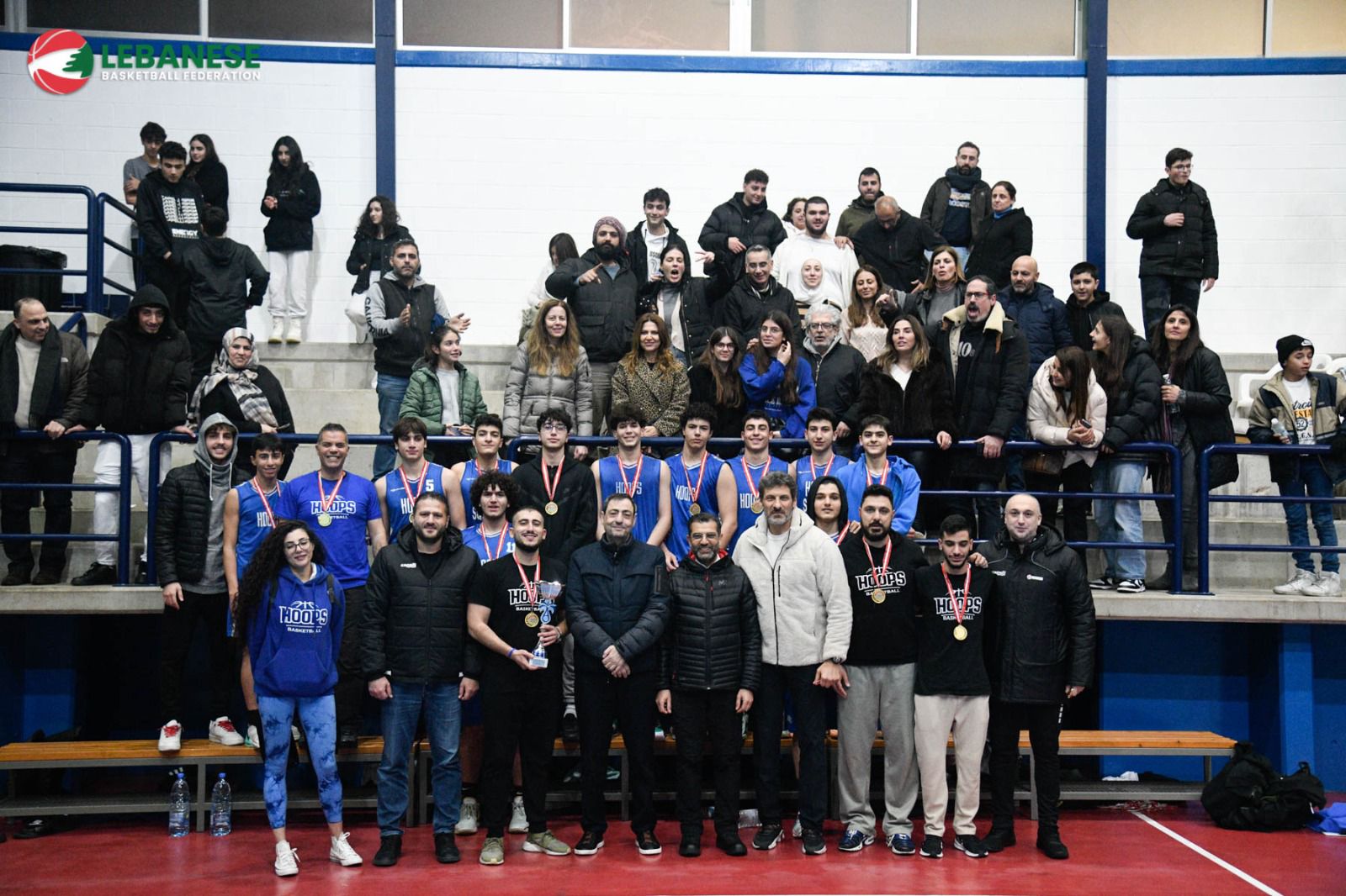 هوبس المتن بطل  تحت ال16 سنة للذكور
(الفئة أ) في كرة السلة