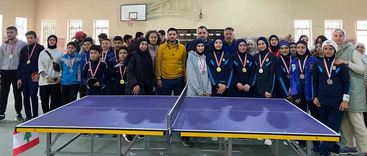 اختتام بطولة كرة الطاولة المدرسية
في محافظة بعلبك/ الهرمل