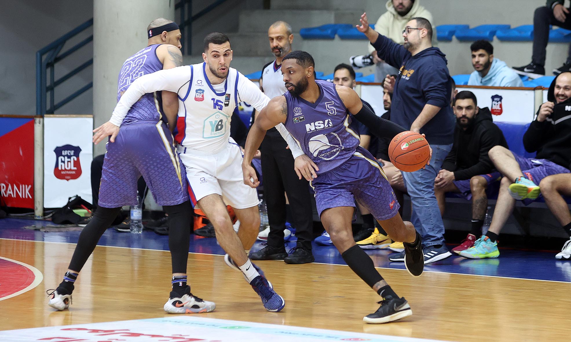 NSI team wins over Antranik in the Lebanese Basketball Championship