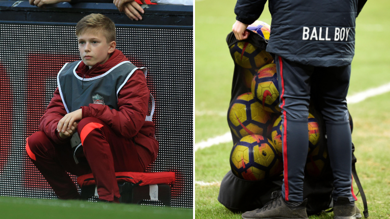 إلغاء مهام حامل الكرات داخل الملاعب