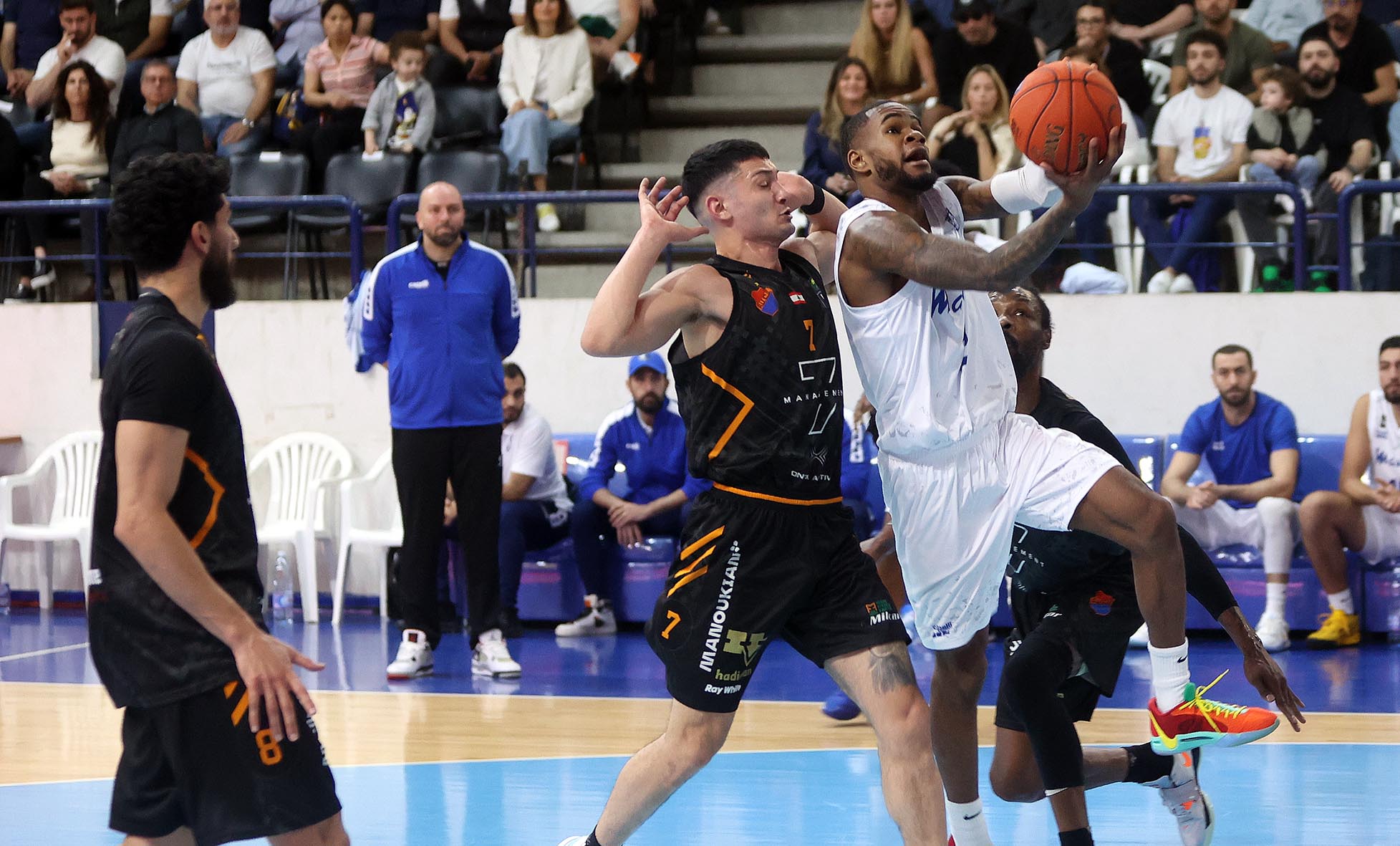 Homenetmen leads Champville (1-0) in the “Final Eight” of the Lebanese Basketball Championship