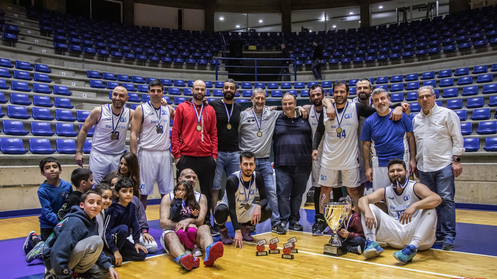 Leah Asorex won the corporate basketball title