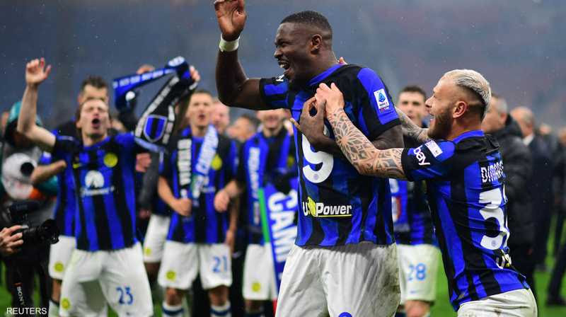 إنتر ميلان بطلاً للدوري الإيطالي