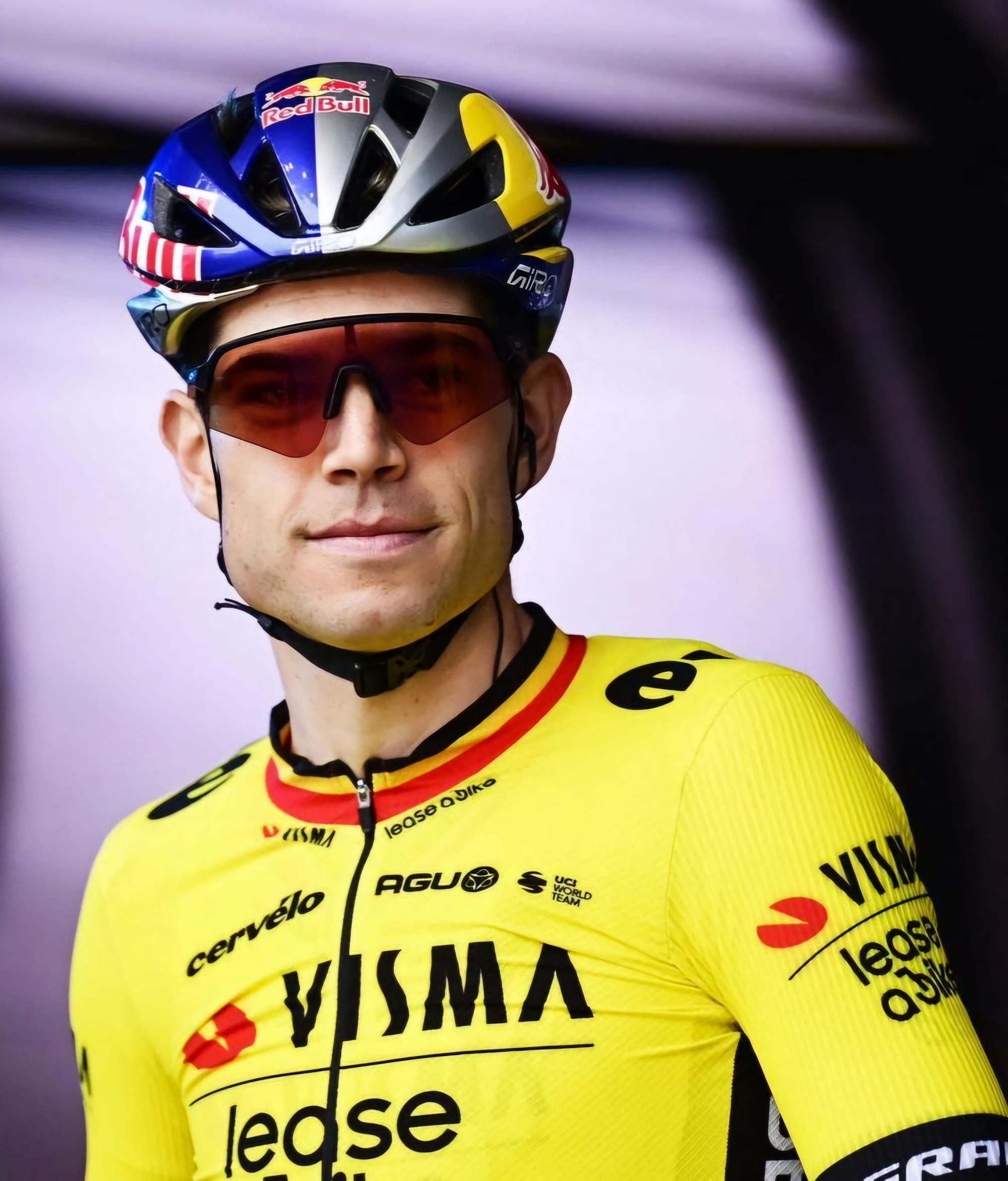 Cyclist Wout van Aert returns to training
