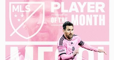 Messi is the player of the month in the American League