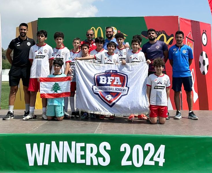 “Beirut Football Academy” wins in Cyprus