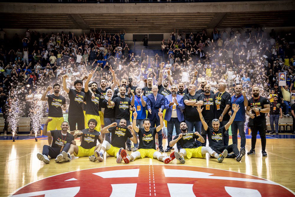 The sports club is the champion of West Asian basketball clubs