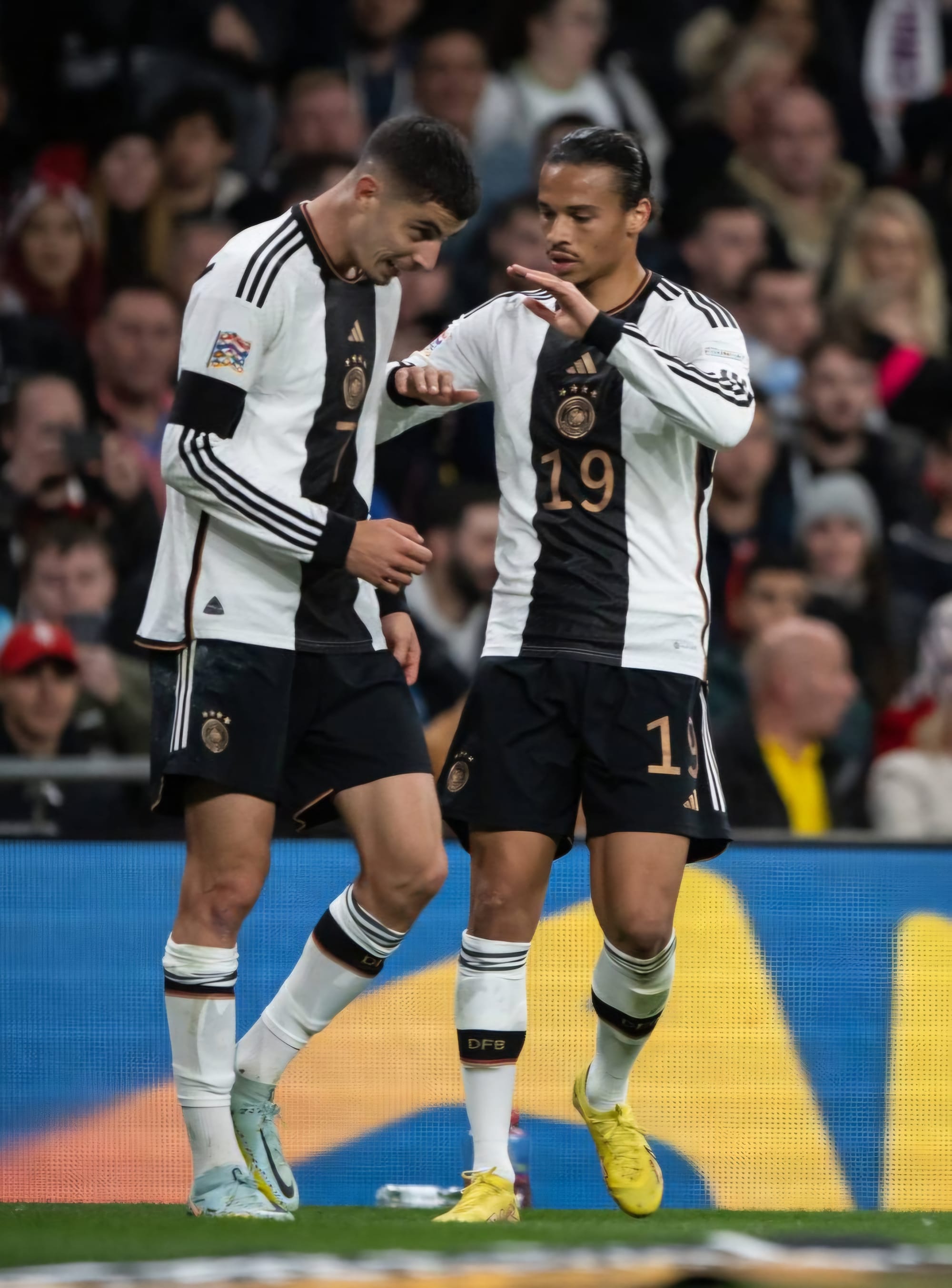 Sane and Havertz join the German national team