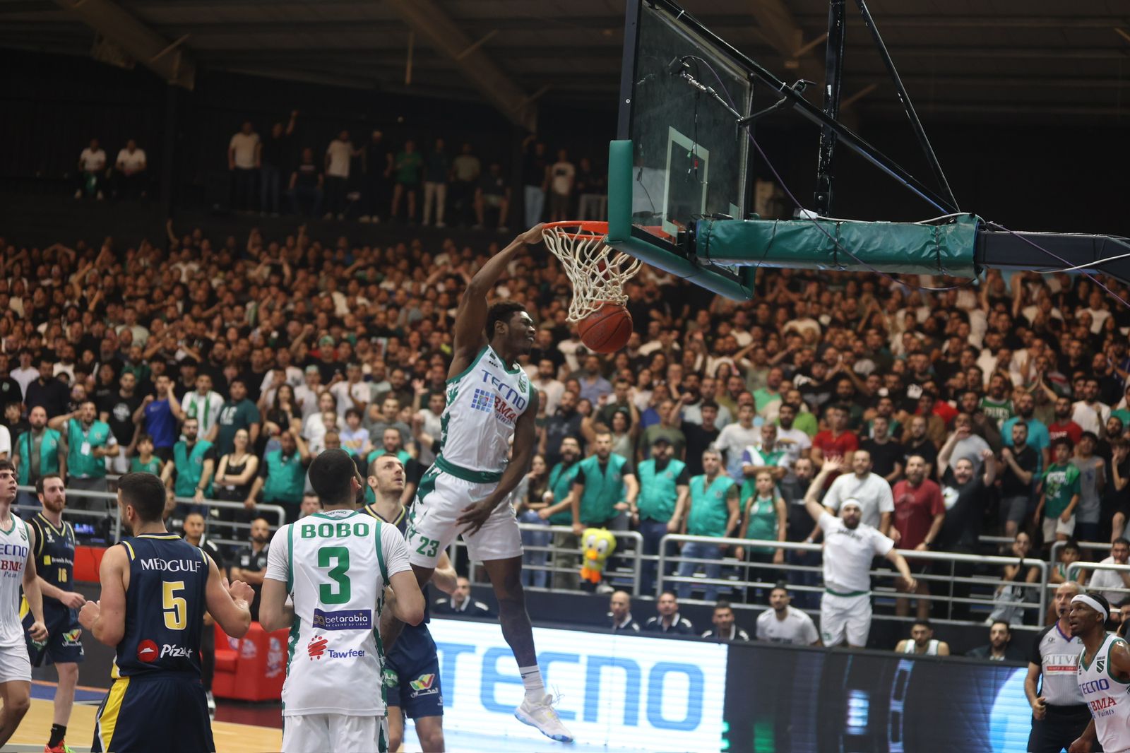 Al-Hikma equalizes the series with Al-Riyadi Club in the final of the Lebanese Basketball Championship