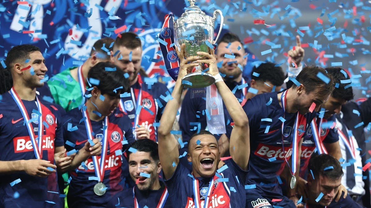 Paris Saint-Germain wins the French Cup