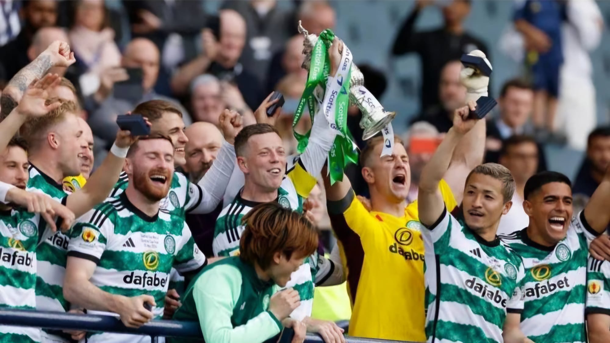 Celtic win the Scottish Cup