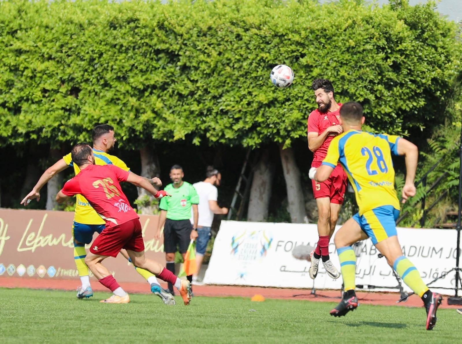 Al-Ansar continues to lead, Al-Najmah is pursuing it, and Al-Burj destroys the hopes of the era