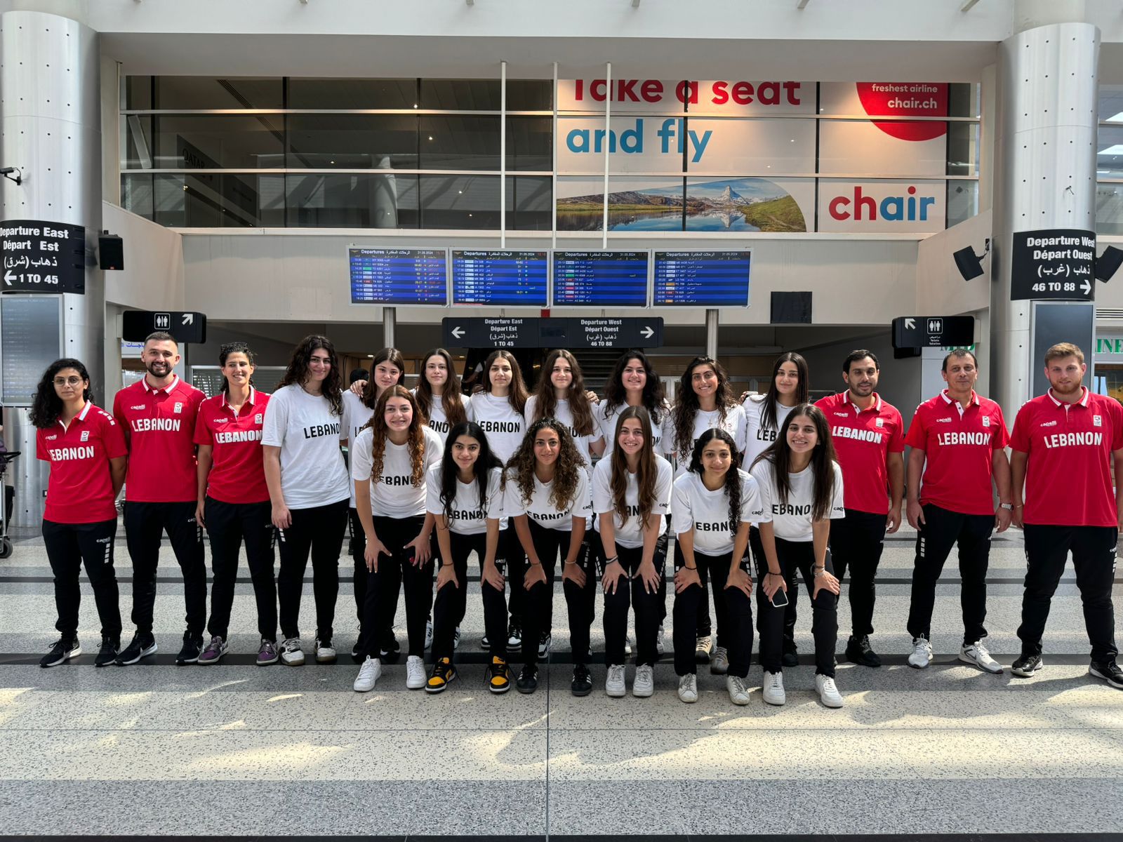 بعثة منتخب الإناث (تحت ال18 سنة)
تستعد لبطولة آسيا بمعسكر في مصر