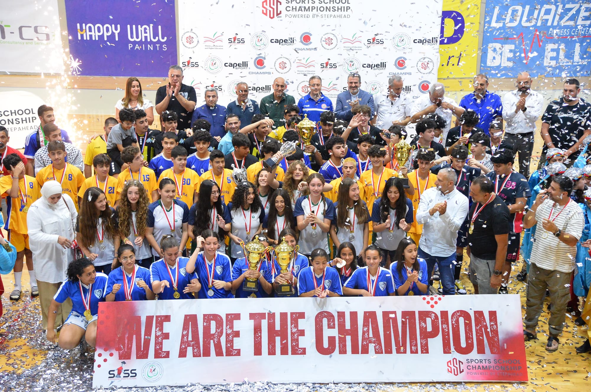 الراهبات الانطونيات غزير بطلة لبنان لكرة القدم للصالات المدرسية للذكور 2006