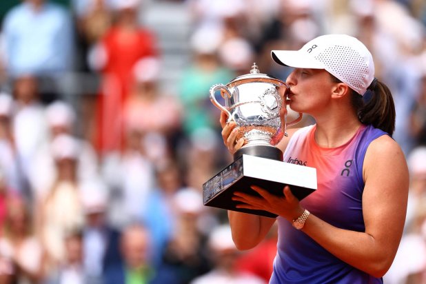 Roland Garros champion Iga Šwijontek