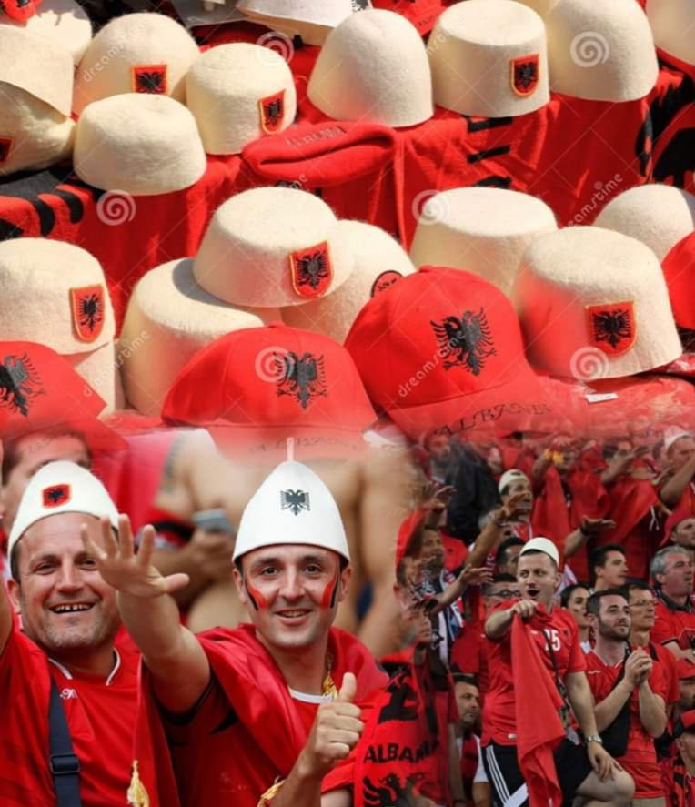 The white Albanian hat, a symbol of identity and history.