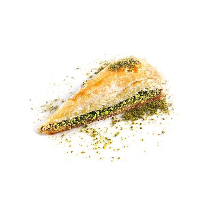 Backlava pistachios (carrot shape)