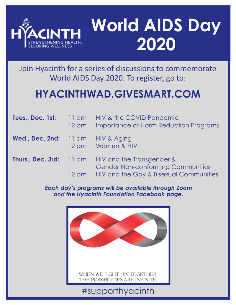 Hyacinth World AIDS Event 2020