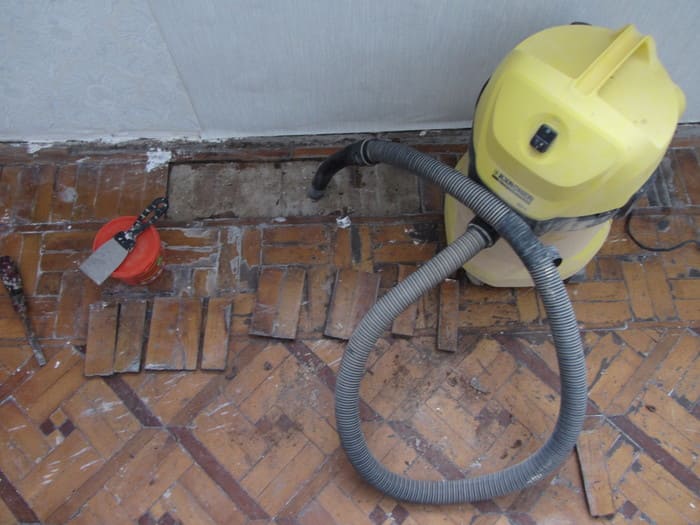 Ремонт паркету