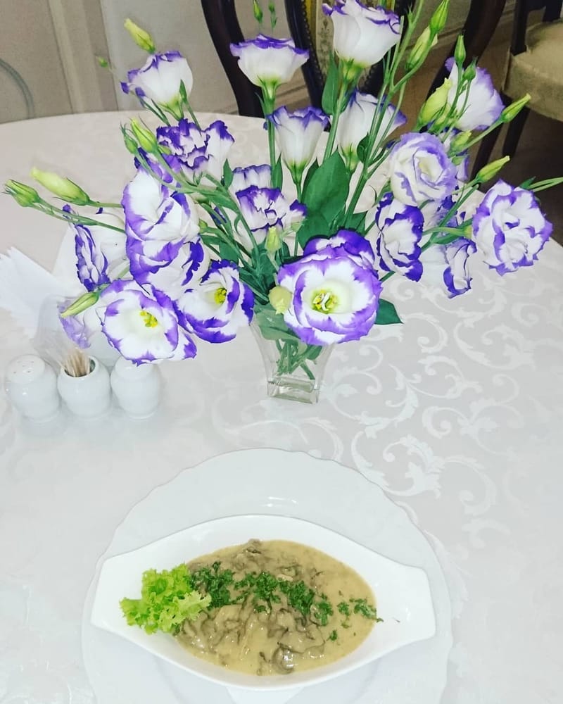 Печень "по-строгановски"