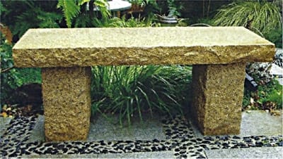 Add More Elegance, Comfort, & Style To Your Outdoor Space With Slate Benches In Japanese Style