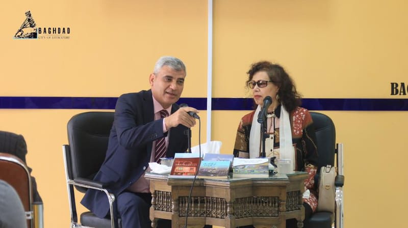 الروائية هدية حسين في ضيافة منصة إبداع عاصمة الإبداع الادبي