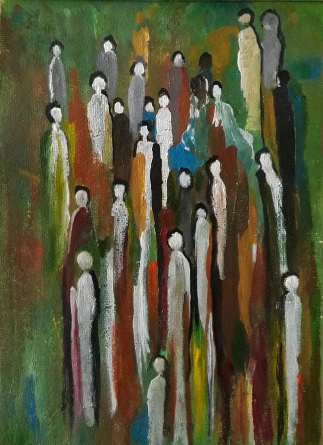 التشكيلية زهراء ناجي صاحب في ضيافة البيت الفيلي  / حاورها :إيهاب الكناني