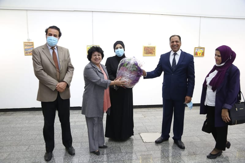 لجنة تمكين المرأة في وزارة الثقافة تحضر استذكارية صانعة الامل ( سماء الامير)