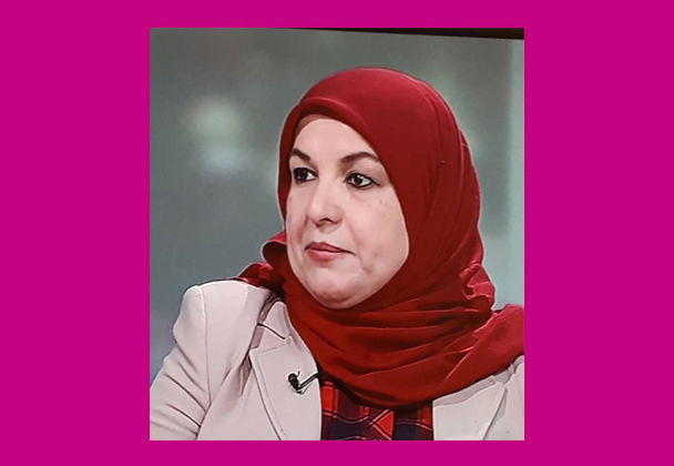 الصحافية الدكتورة سهام الشجيري/ صادق فرج التميمي