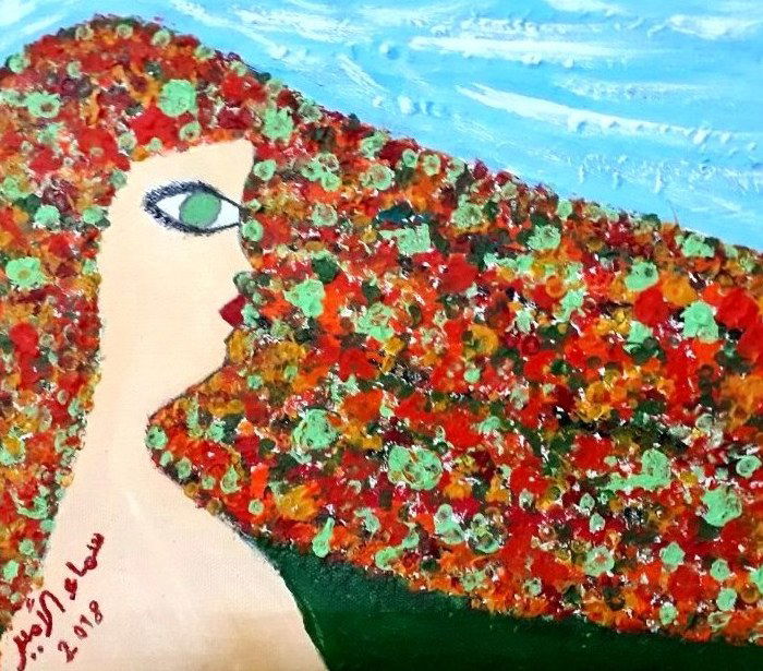 منظمة دولية تختار لوحة الموهبة العراقية سماء الامير ضمن قائمة اللوحات الشبابية المتميزة