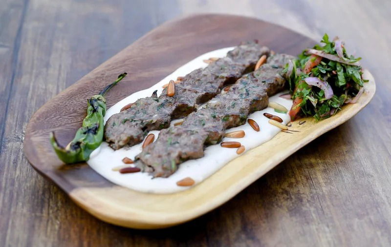كفتة بالطحينة