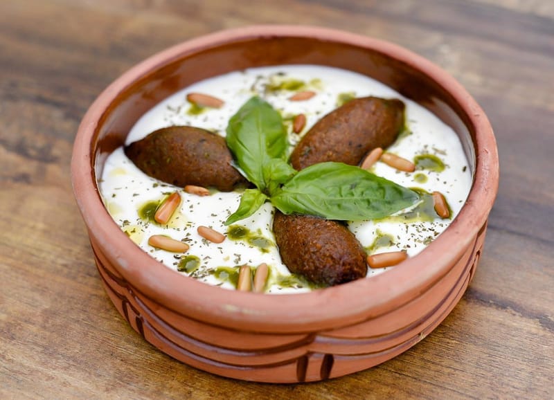 كبة باللبن