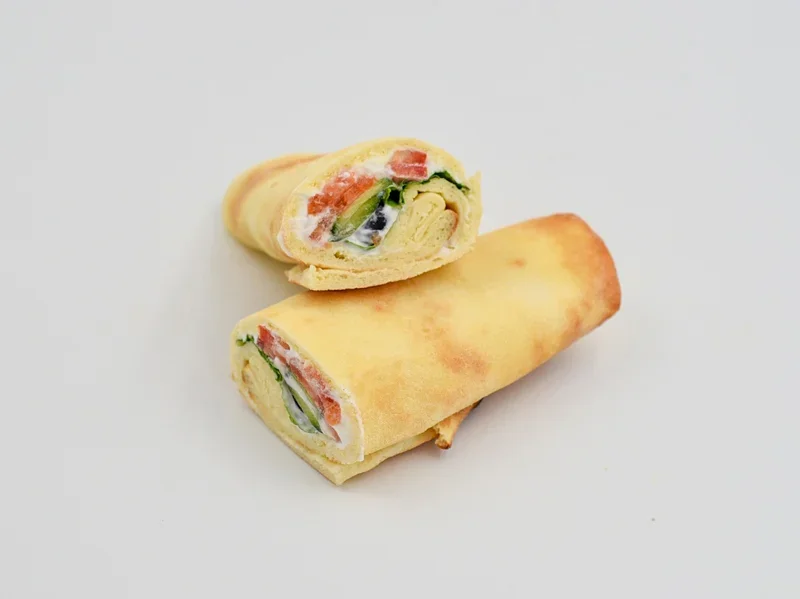 لبنة بالخضار