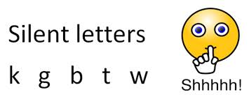 Las Reglas de las Letras Mudas en Inglés