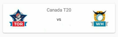 TOR VS WH 7th T20 Match Dream11 PREVIEW