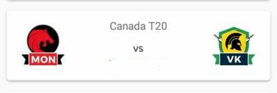 MON vs VK 8th T20 Match Dream11 PREVIEW
