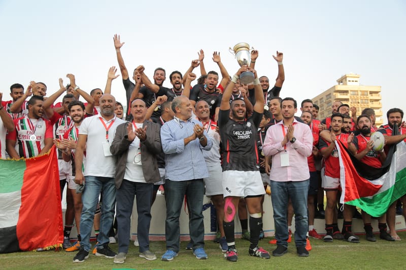 مصر تفوز بلقب البطولة العربية لسباعيات الرجبي