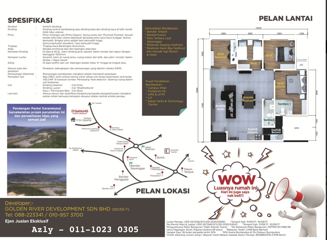 Lokasi & Layout Plan