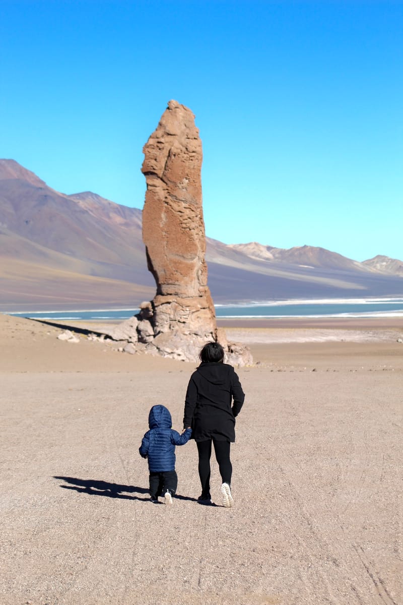 Monjes de la Pacana & Lagunas Andinas