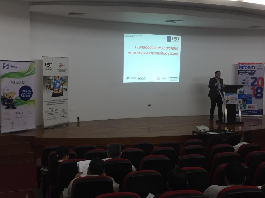 Capacitación ISO 37001 - Antisoborno