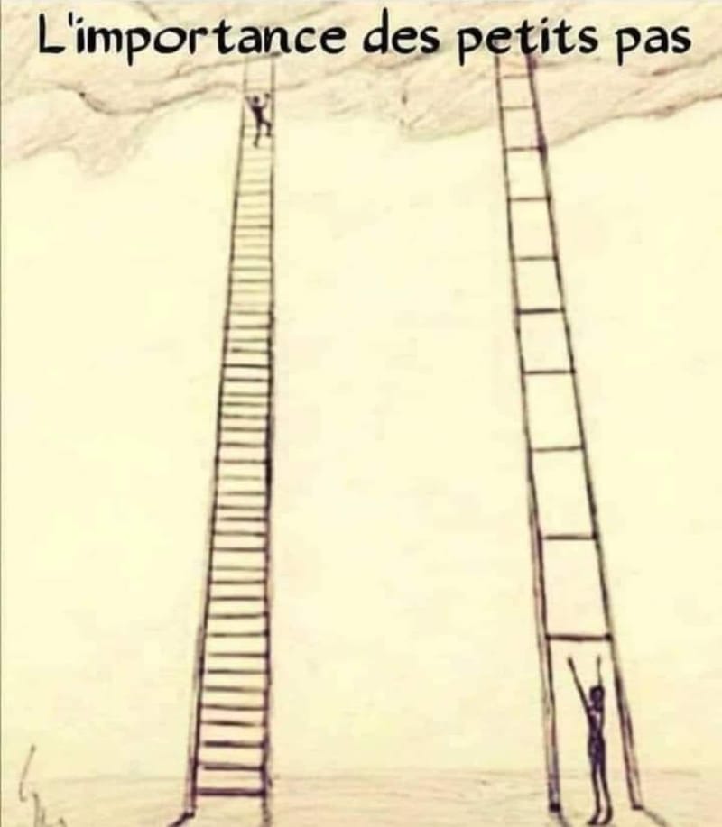 De l'importance des petits pas :)