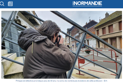 Ces Normands aux métiers insolites. Philippe, détective privé au Tréport