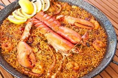 Receta de Paella de bogavante de Gary