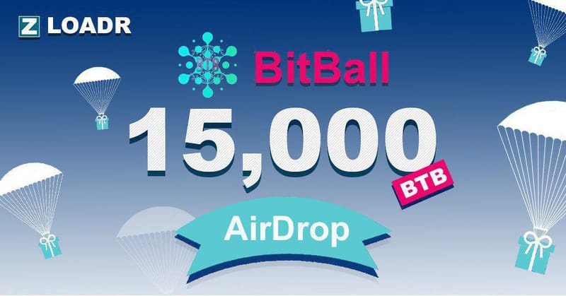 15000 Btb 空投通过 Zloadr 应用程序 + 交换