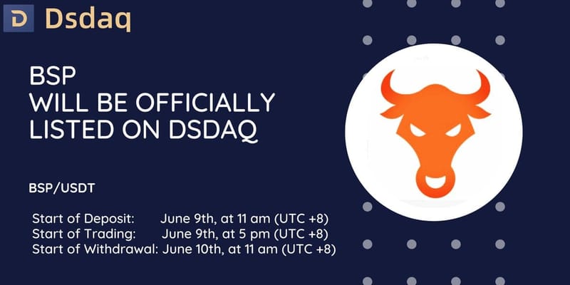 Dsdaq exchange airdrop & welcome bonus.