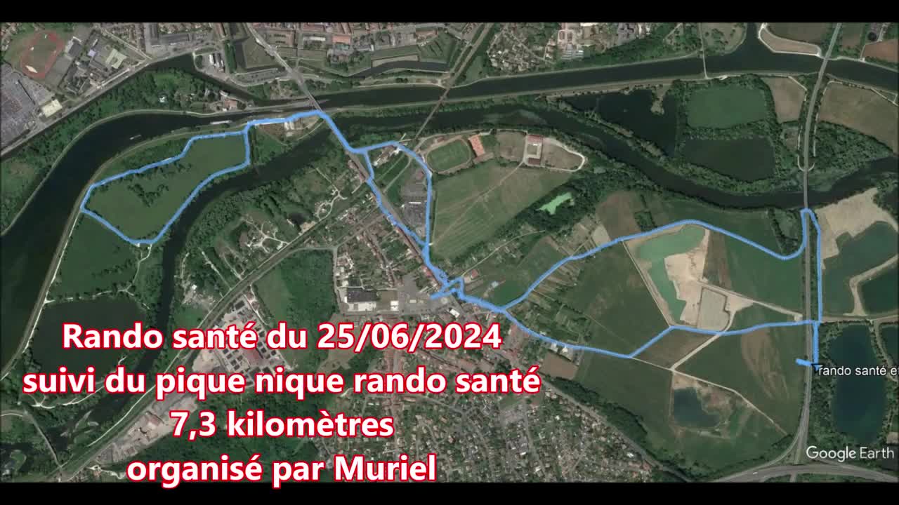 rando santé 25/06/2024 sui du pique nique  des rando santé organisé par Muriel